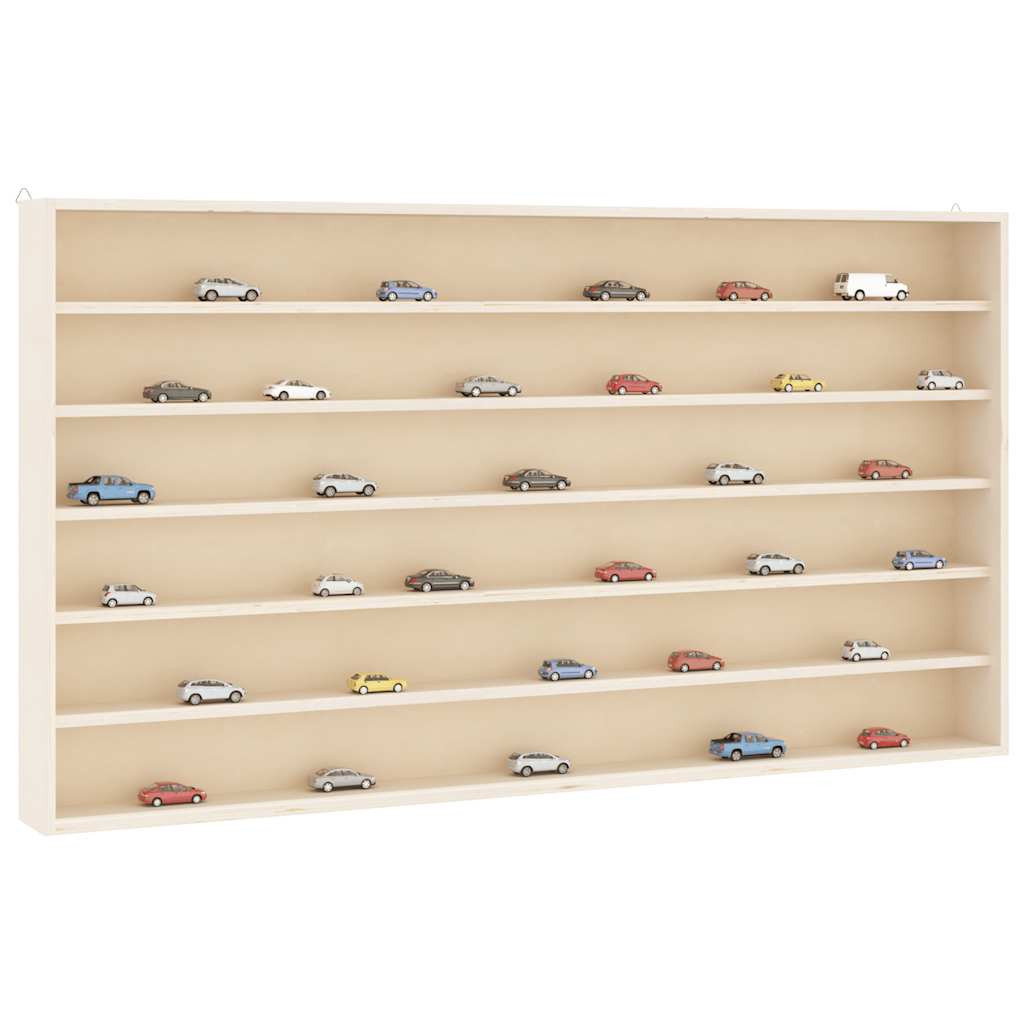 vidaXL Sammlervitrine aus Holz mit 6 Regalen 100x9x55 cm