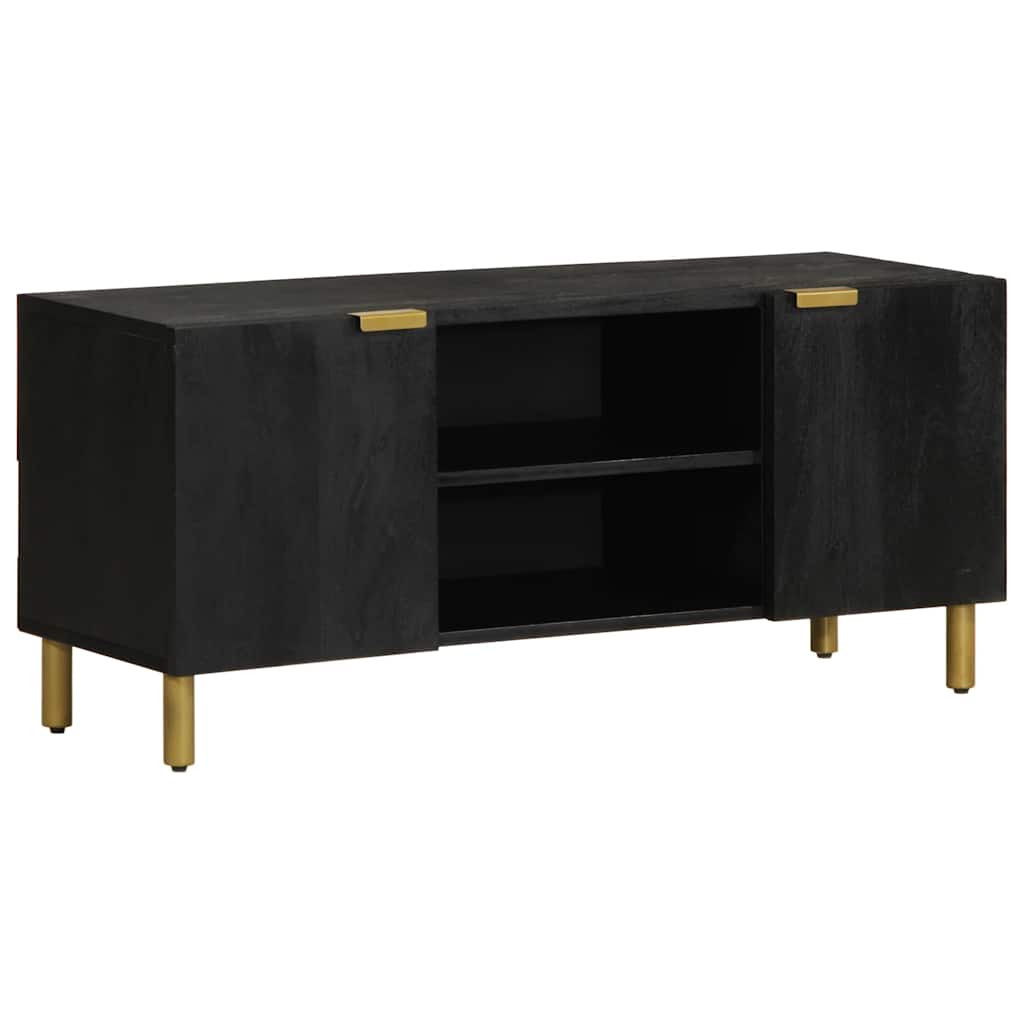 vidaXL TV-Schrank Schwarz 105x33x46 cm Holzwerkstoff