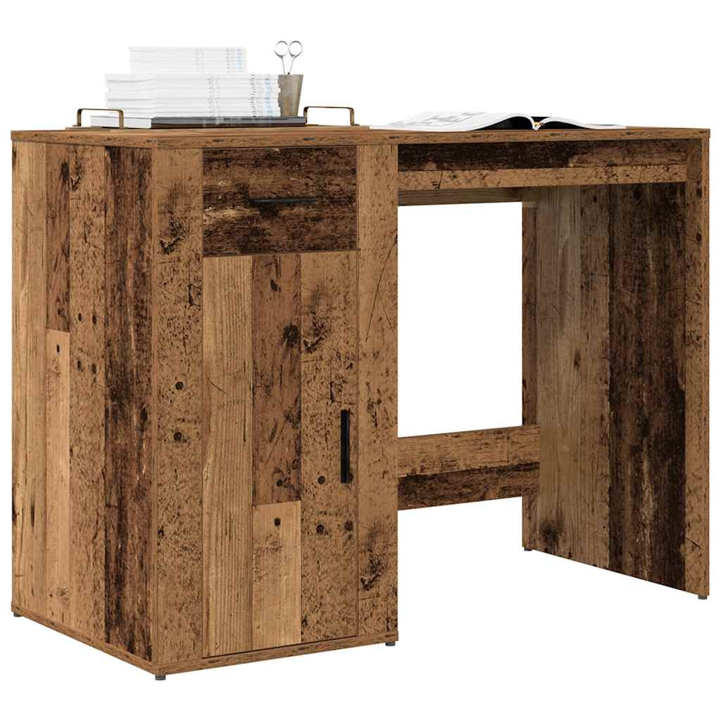 vidaXL Schreibtisch Altholz-Optik 100x49x75 cm Holzwerkstoff