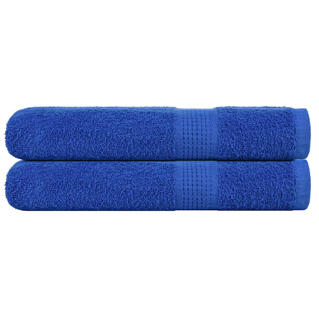 vidaXL Saunatücher FROGN 2 Stk. Blau 80x200 cm 360 g/m²