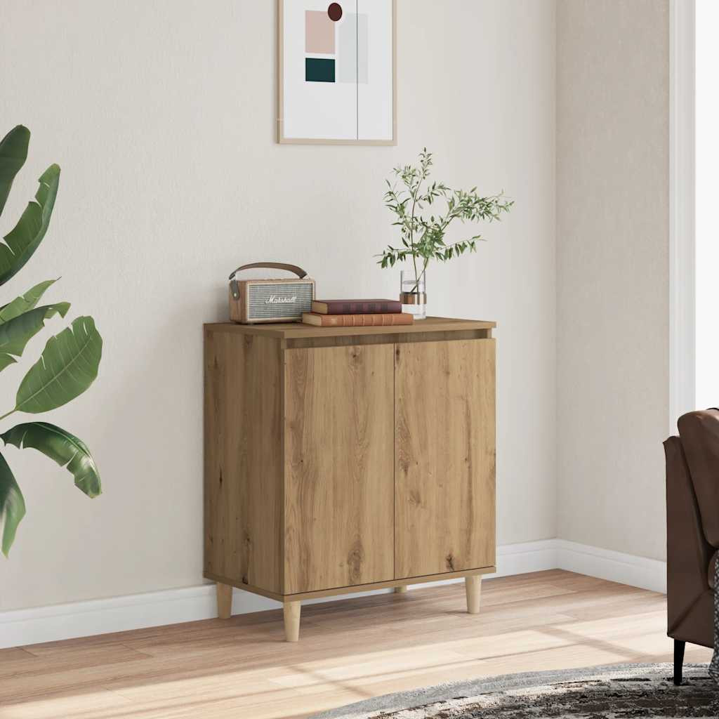 vidaXL Sideboard Artisan-Eiche 60x35x70 cm Holzwerkstoff