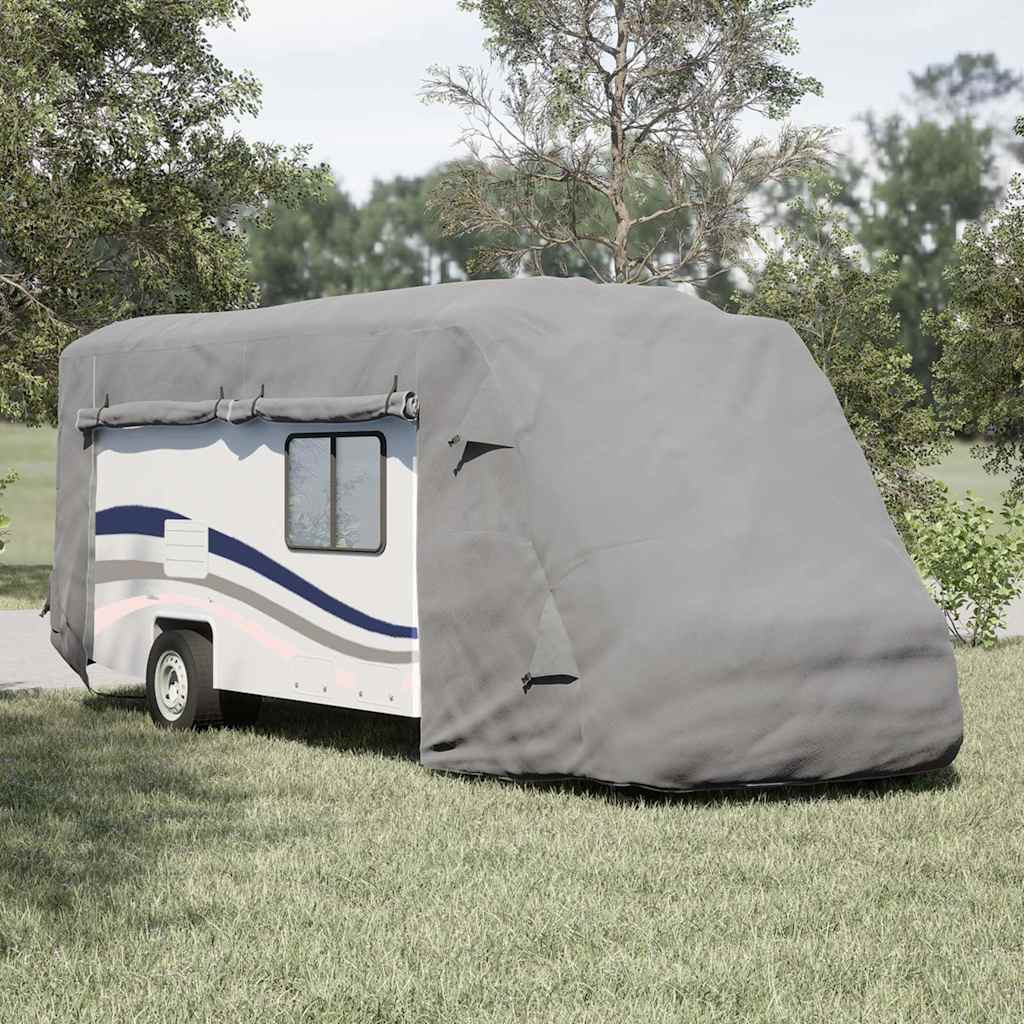 vidaXL Schutzhülle für Wohnmobil Grau 730x235x275 cm Vliesstoff