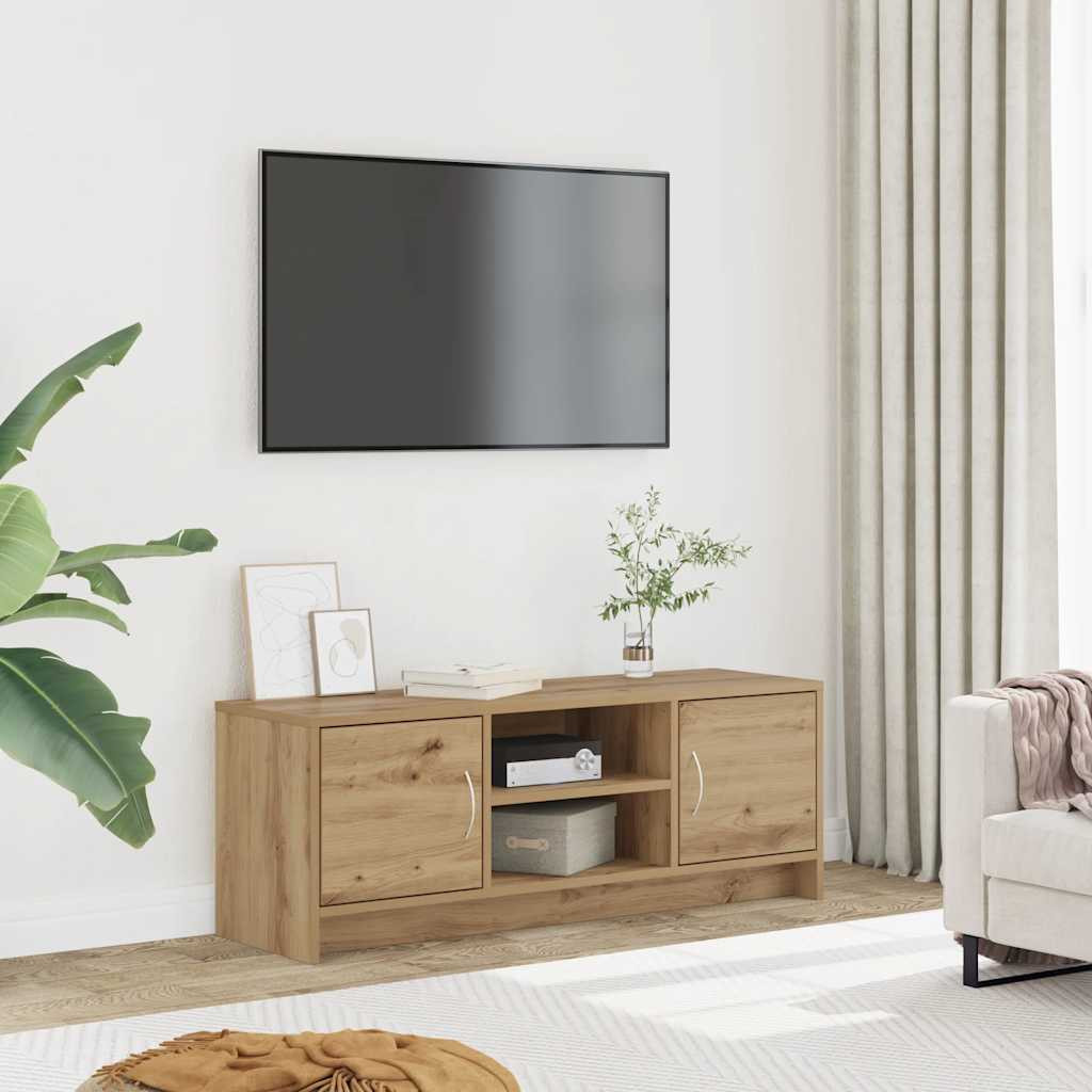 vidaXL TV-Schrank Artisan-Eiche 102x30x37,5 cm Holzwerkstoff