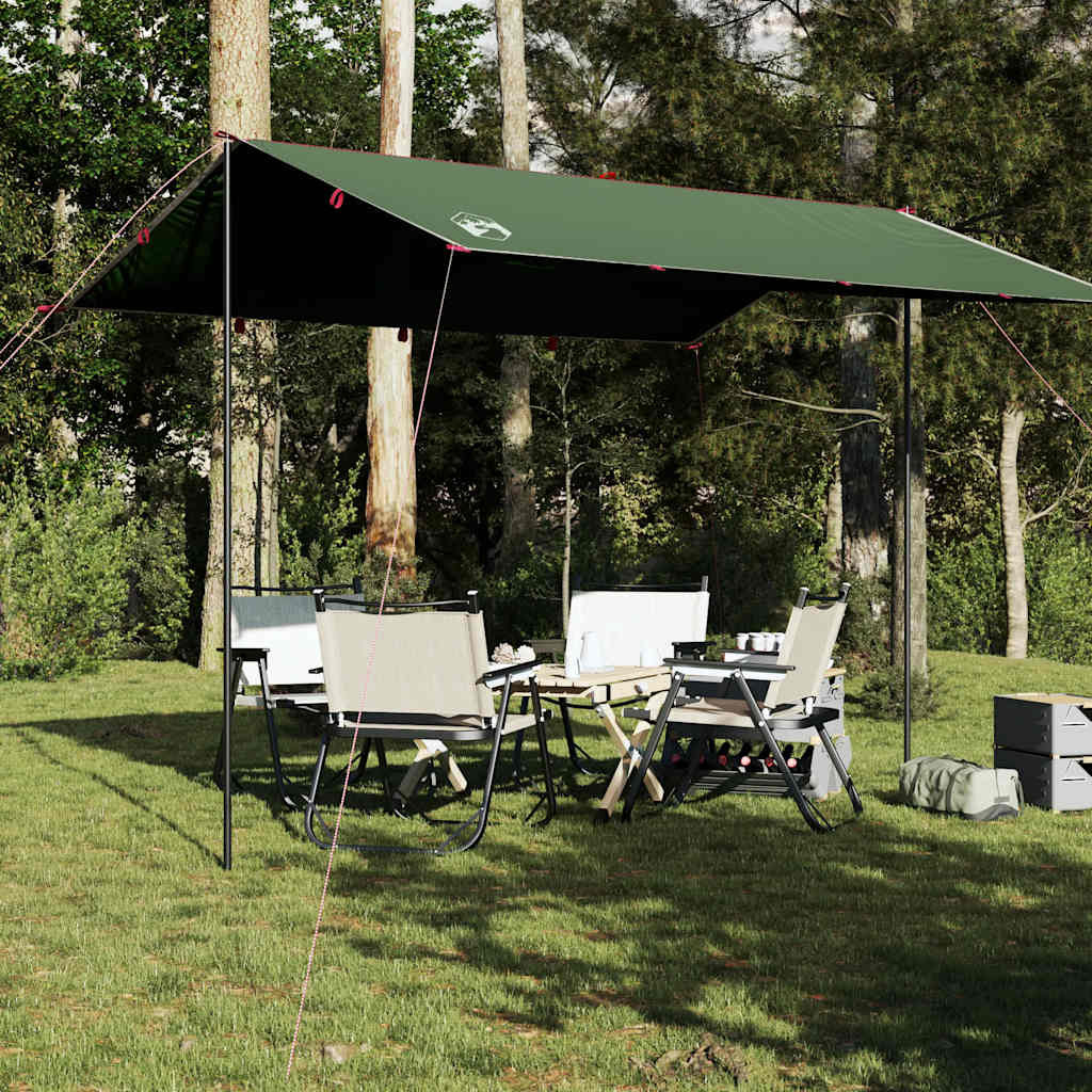 vidaXL Tarp Grün 360x294 cm Wasserdicht