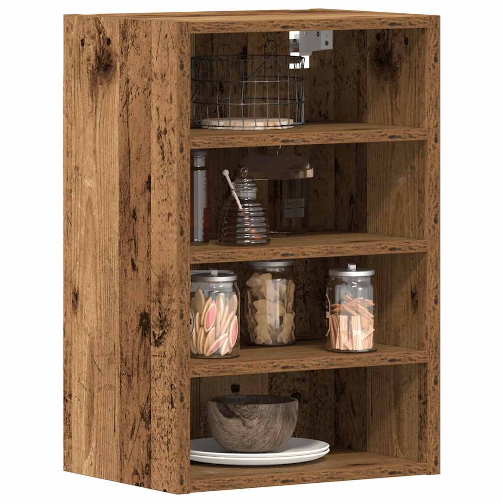 vidaXL Hängeschrank Riga Altholz-Optik 40x29,5x60 cm Holzwerkstoff
