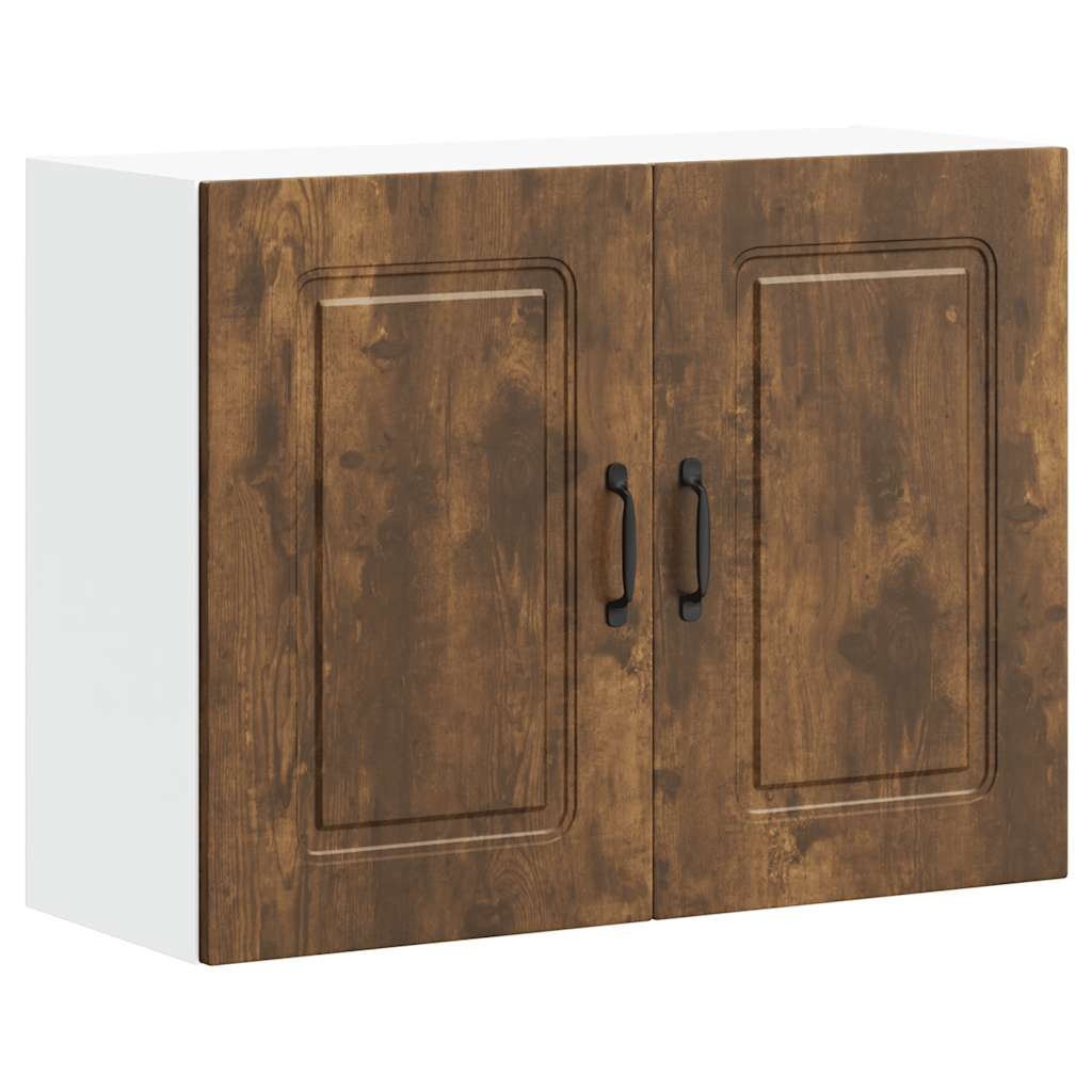 vidaXL Küchen-Hängeschrank Kalmar Räuchereiche Holzwerkstoff