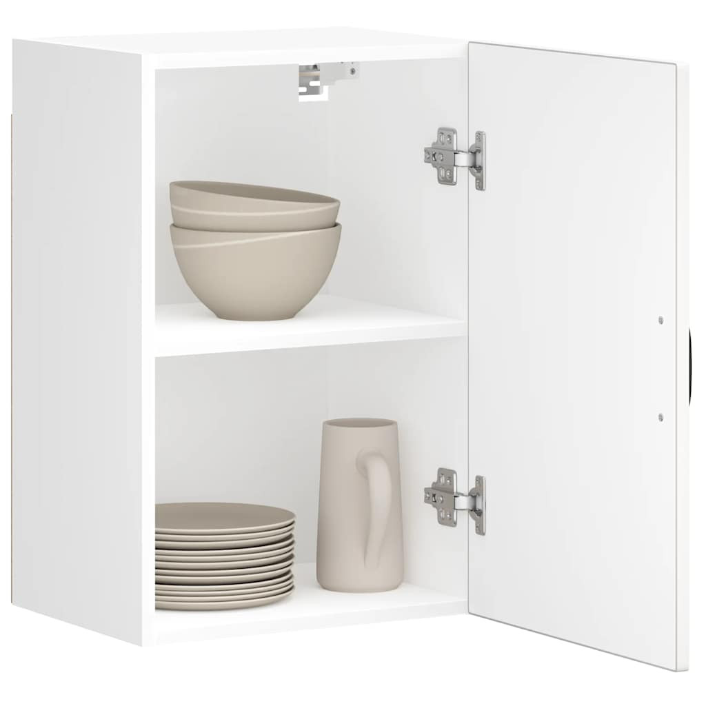 vidaXL Küchen-Hängeschrank Lucca Weiß Holzwerkstoff