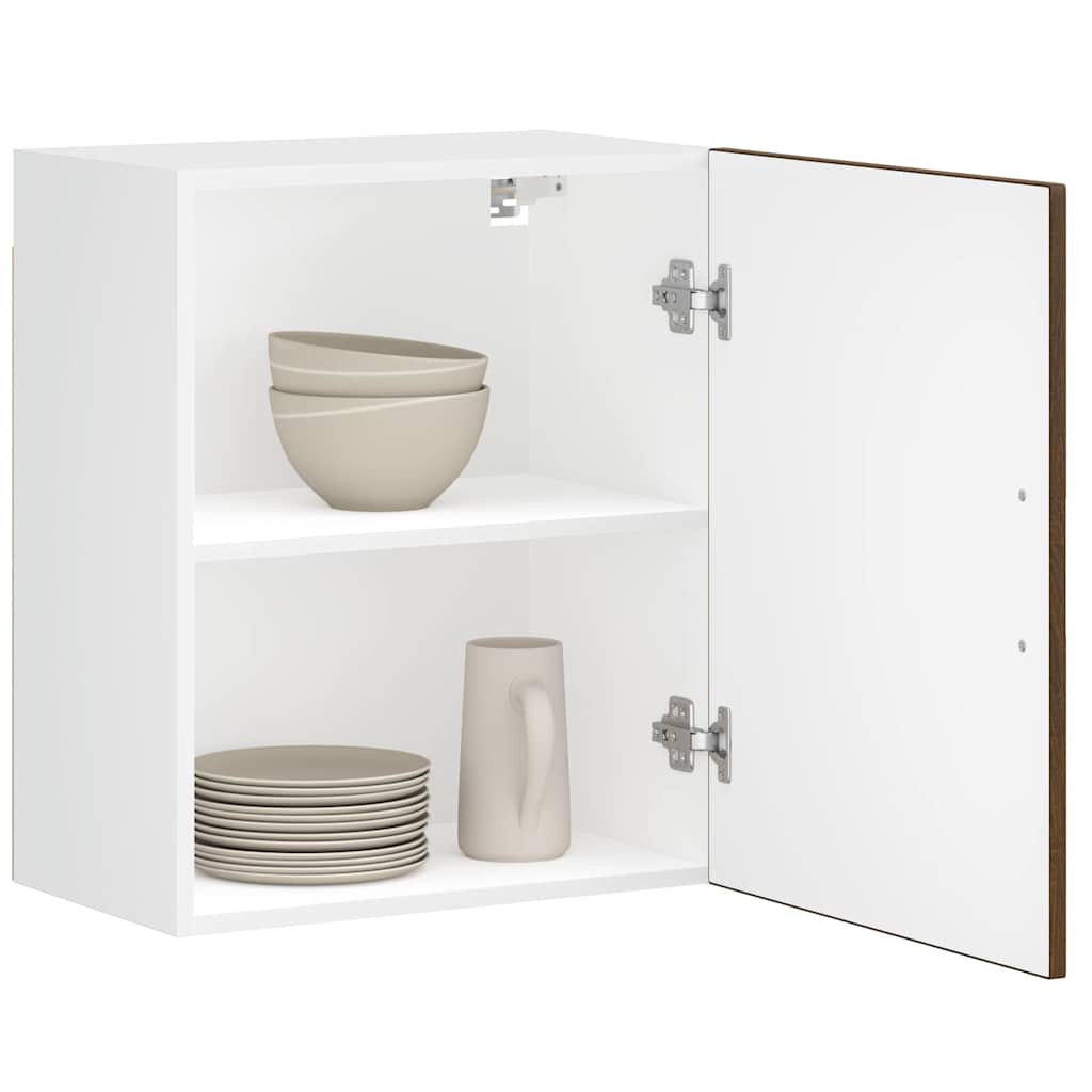 vidaXL Küchen-Hängeschrank Porto Braun Eichen-Optik Holzwerkstoff