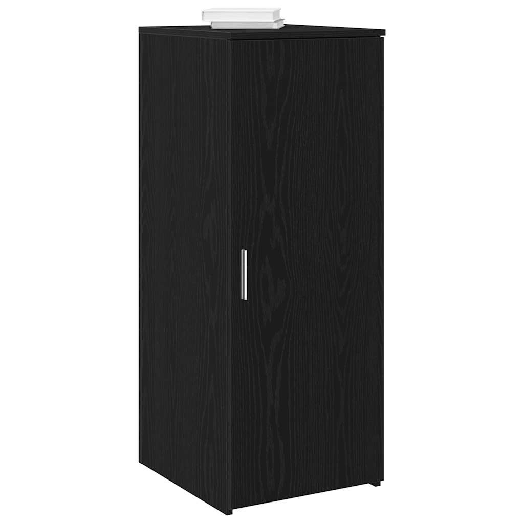vidaXL Lagerschrank Schwarz 40 x 45 x 103,5 cm Holzwerkstoff