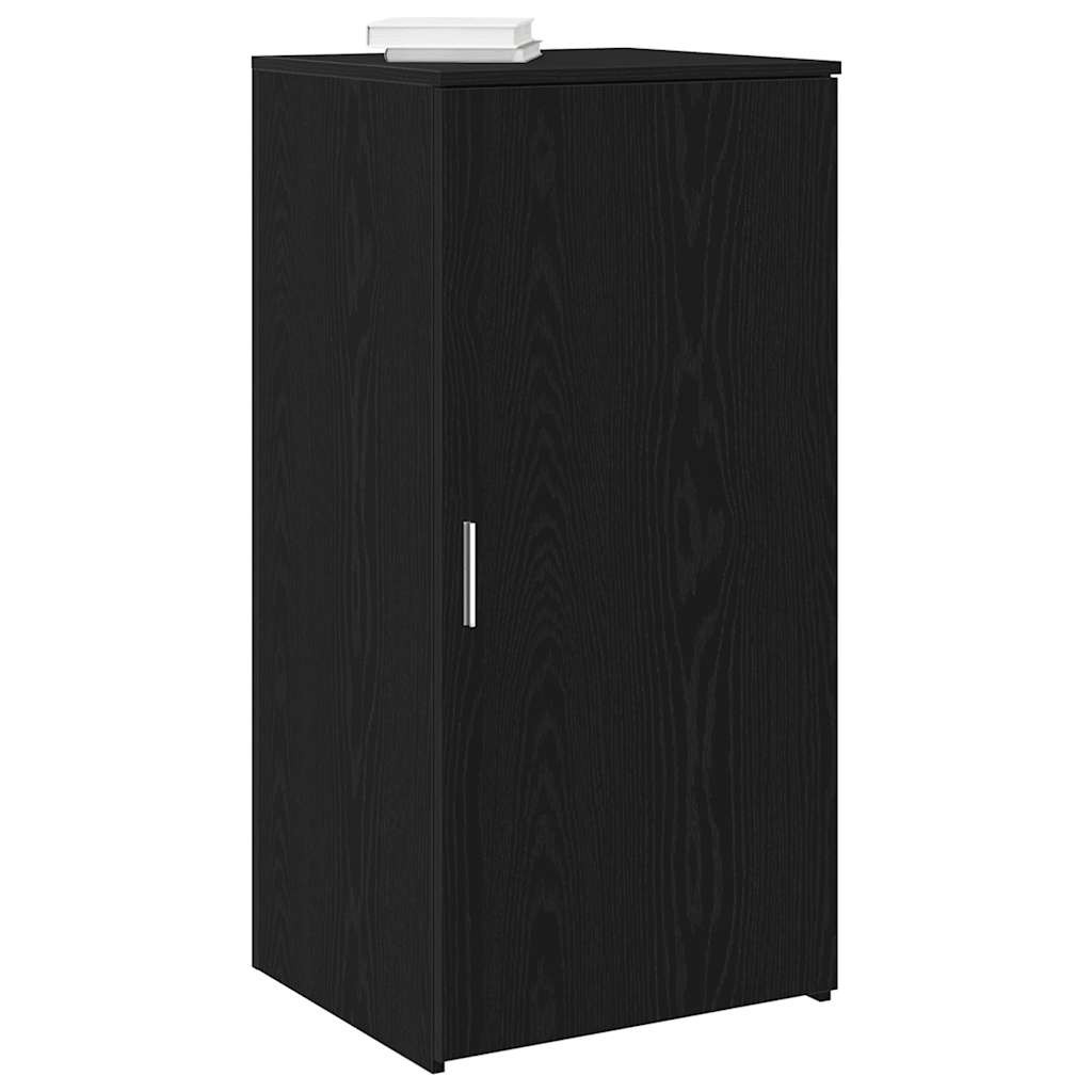 vidaXL Lagerschrank Schwarz 50 x 45 x 103,5 cm Holzwerkstoff