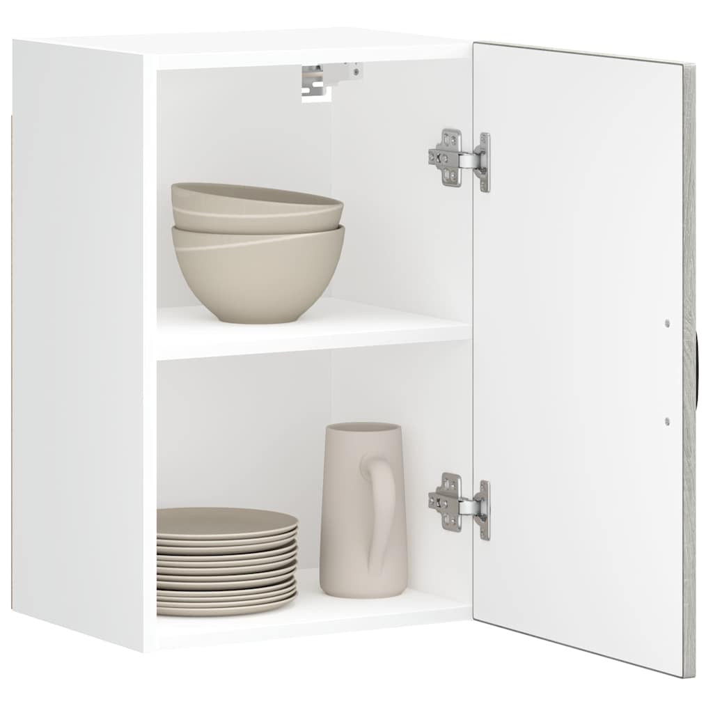 vidaXL Küchen-Hängeschrank Lucca Grau Sonoma Holzwerkstoff