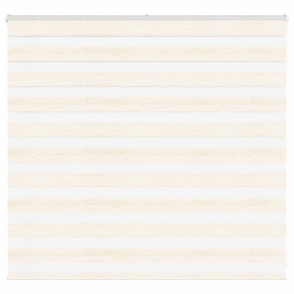 vidaXL Doppelrollo Marmorbeige 160x100cm Stoffbreite 155,9 cm Polyester
