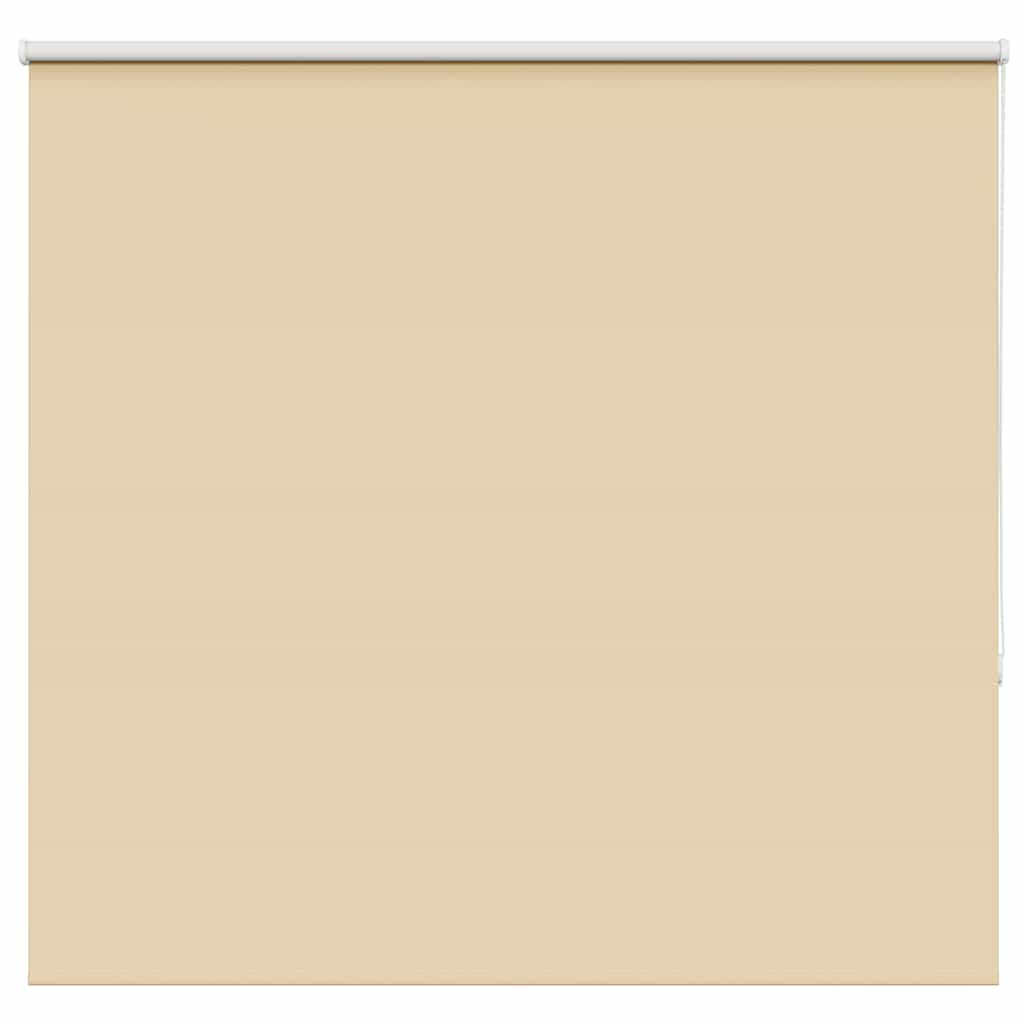 vidaXL Verdunkelungsrollo Beige 155x130 cm Stoffbreite 151,6 cm