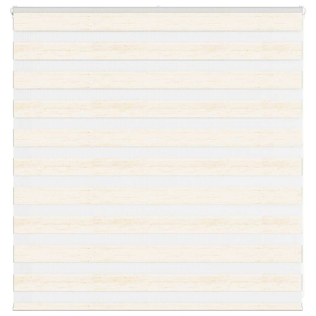 vidaXL Doppelrollo Marmorbeige 150x100cm Stoffbreite 145,9 cm Polyester