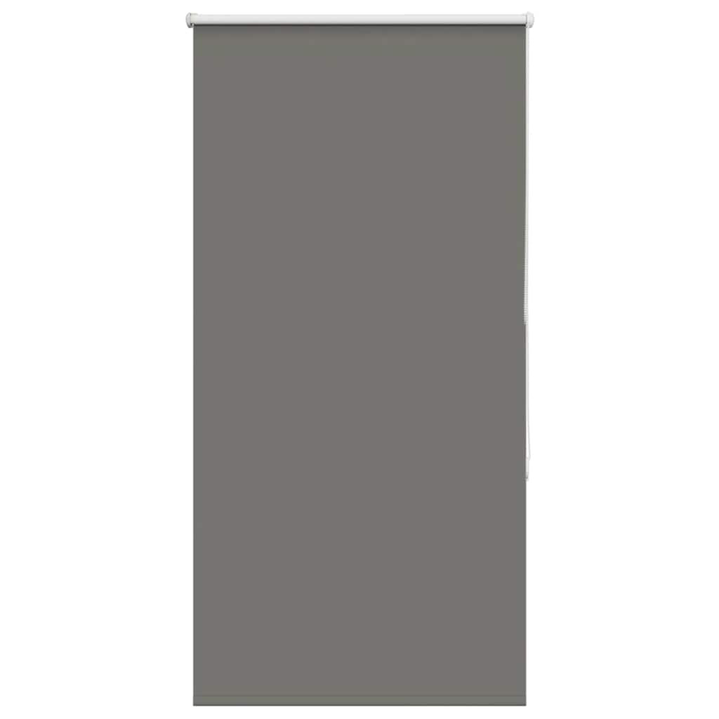 vidaXL Verdunkelungsrollo Grau 85x175 cm Stoffbreite 80,7 cm Polyester