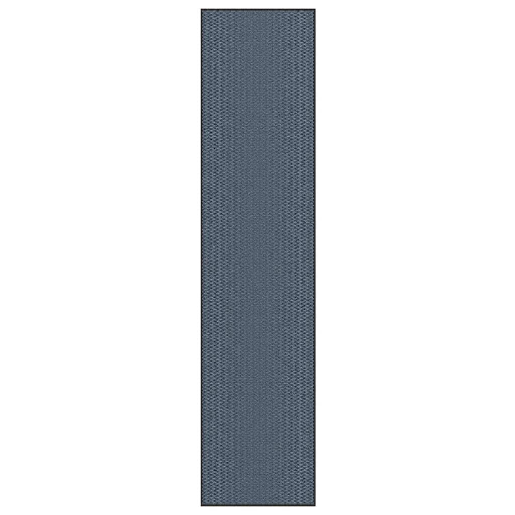 vidaXL Fußmatte Blau 115x500 cm