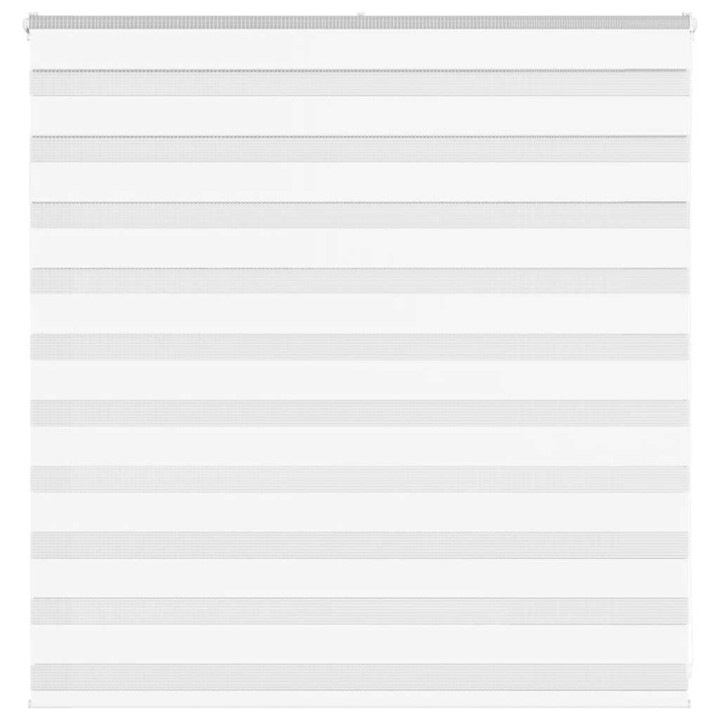 vidaXL Doppelrollo Weiß 150x100 cm Stoffbreite 145,9 cm Polyester