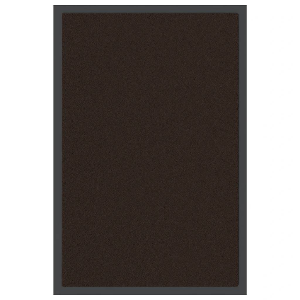 vidaXL Fußmatte Braun 40x60 cm