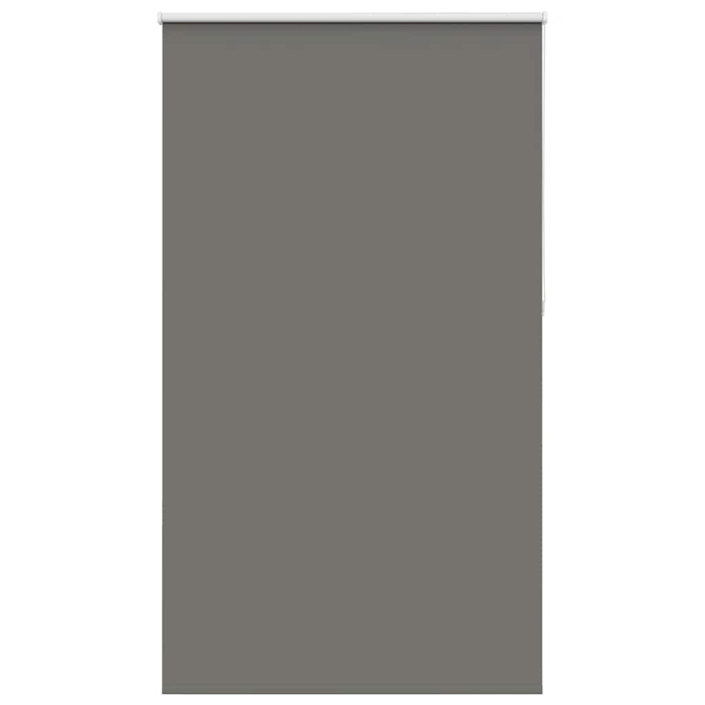 vidaXL Verdunkelungsrollo Grau 125x210cm Stoffbreite 121,6cm Polyester