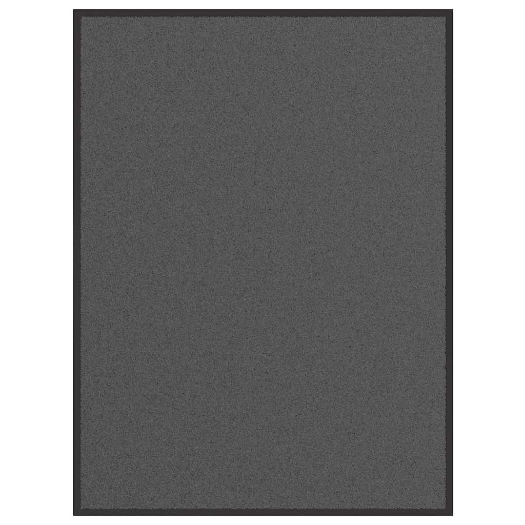 vidaXL Fußmatte 80x120 cm Anthrazit