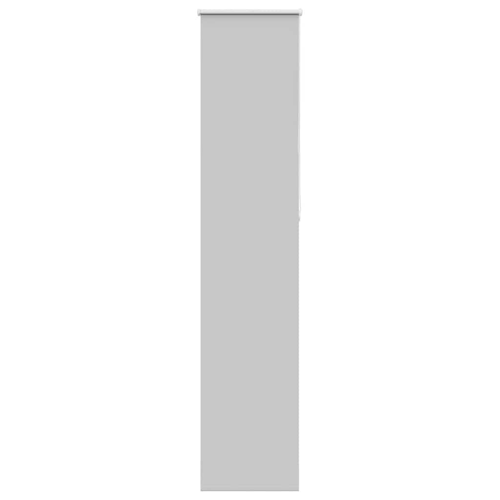 vidaXL Verdunkelungsrollo Hellgrau 40x210 cm Stoffbreite 35,7 cm