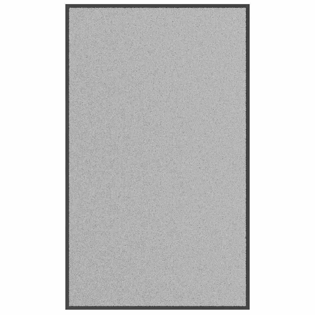vidaXL Fußmatte Grau 90x150 cm