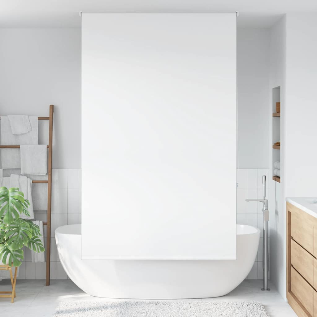 vidaXL Duschrollo 130x240 cm Stoffbreite 126 cm