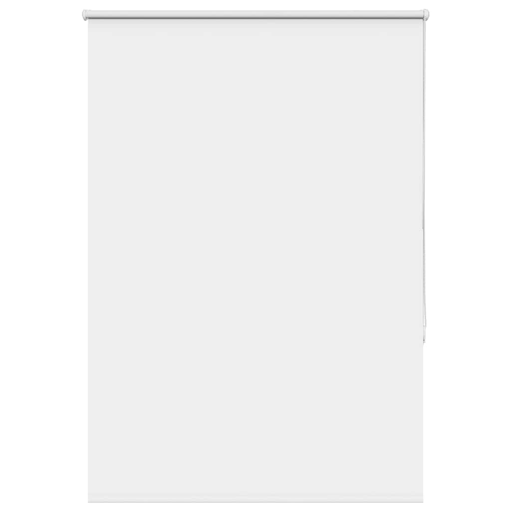 vidaXL Verdunkelungsrollo Weiß 90x130cm Stoffbreite 85,7 cm Polyester