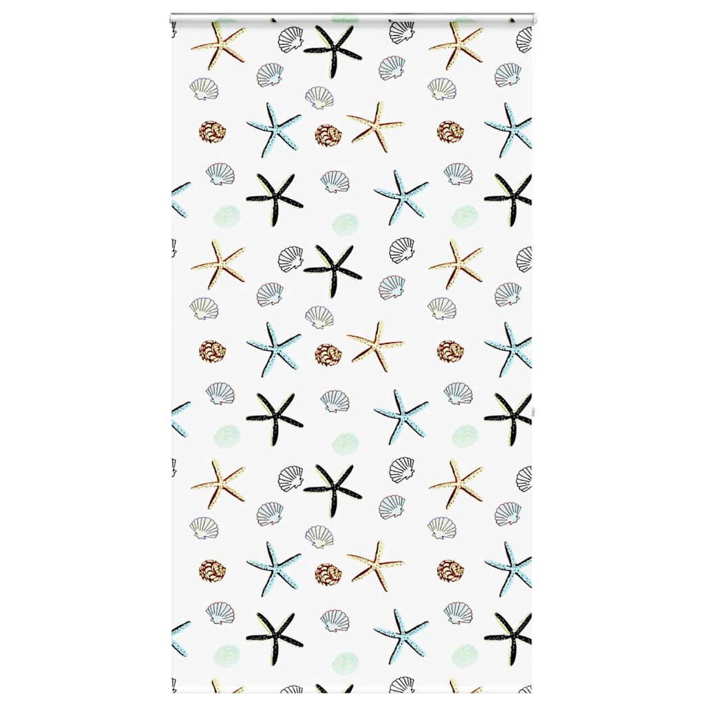 vidaXL Duschrollo mit Kassette 130x240 cm Stoffbreite 126 cm