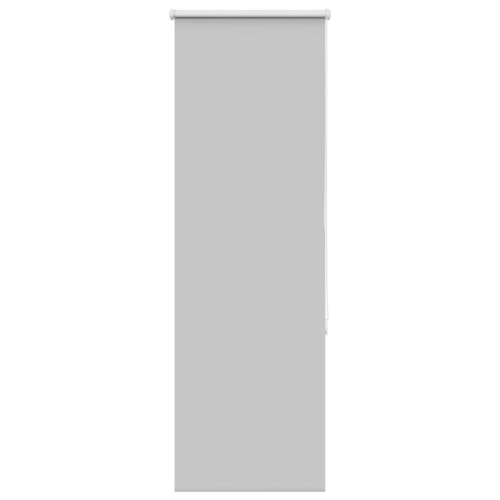 vidaXL Verdunkelungsrollo Hellgrau 40x130 cm Stoffbreite 35,7 cm
