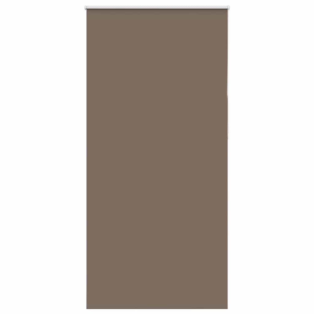 vidaXL Verdunkelungsrollo Kaffeebraun 95x210cm Stoffbreite 90,7 cm