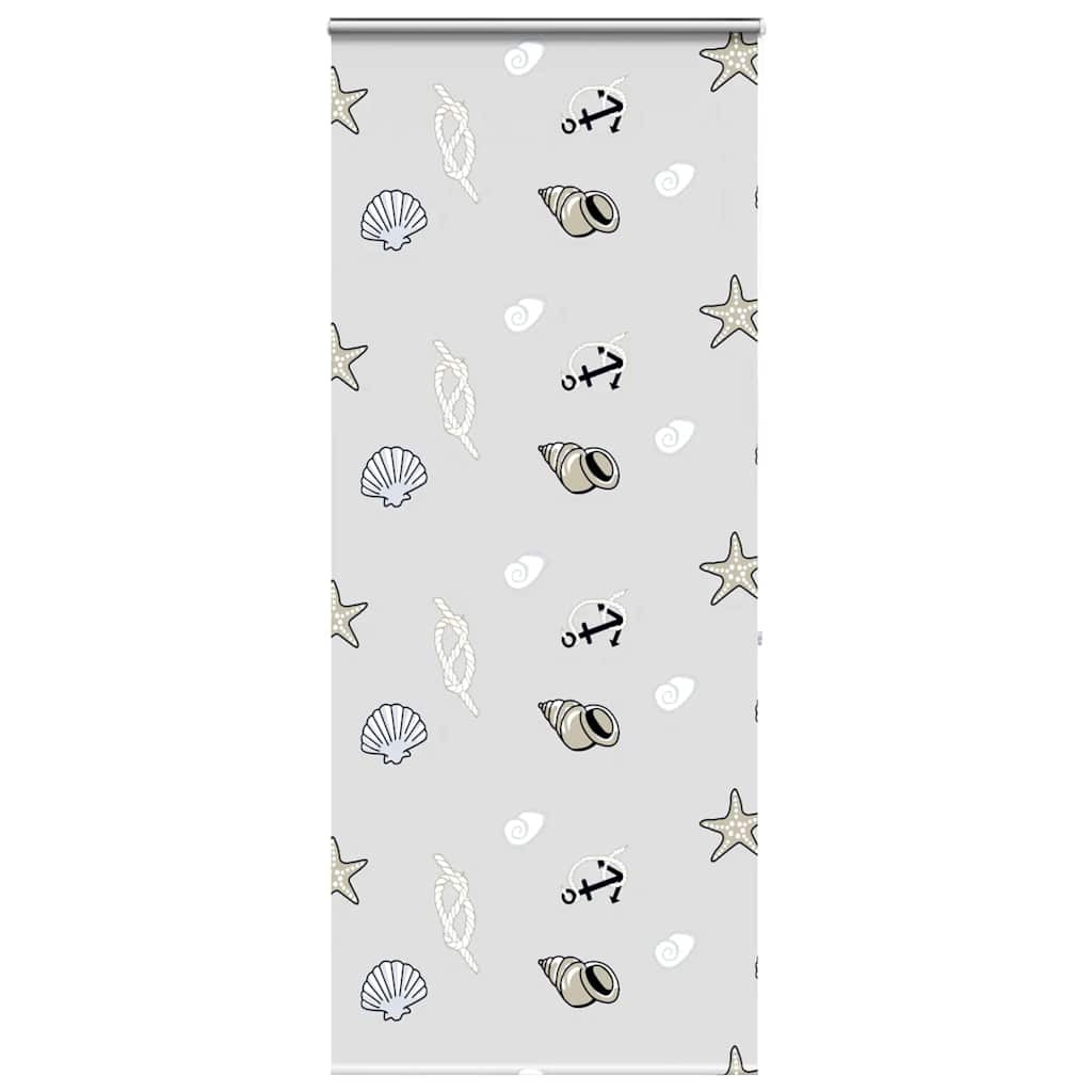 vidaXL Duschrollo mit Kassette 90x240 cm Stoffbreite 86 cm