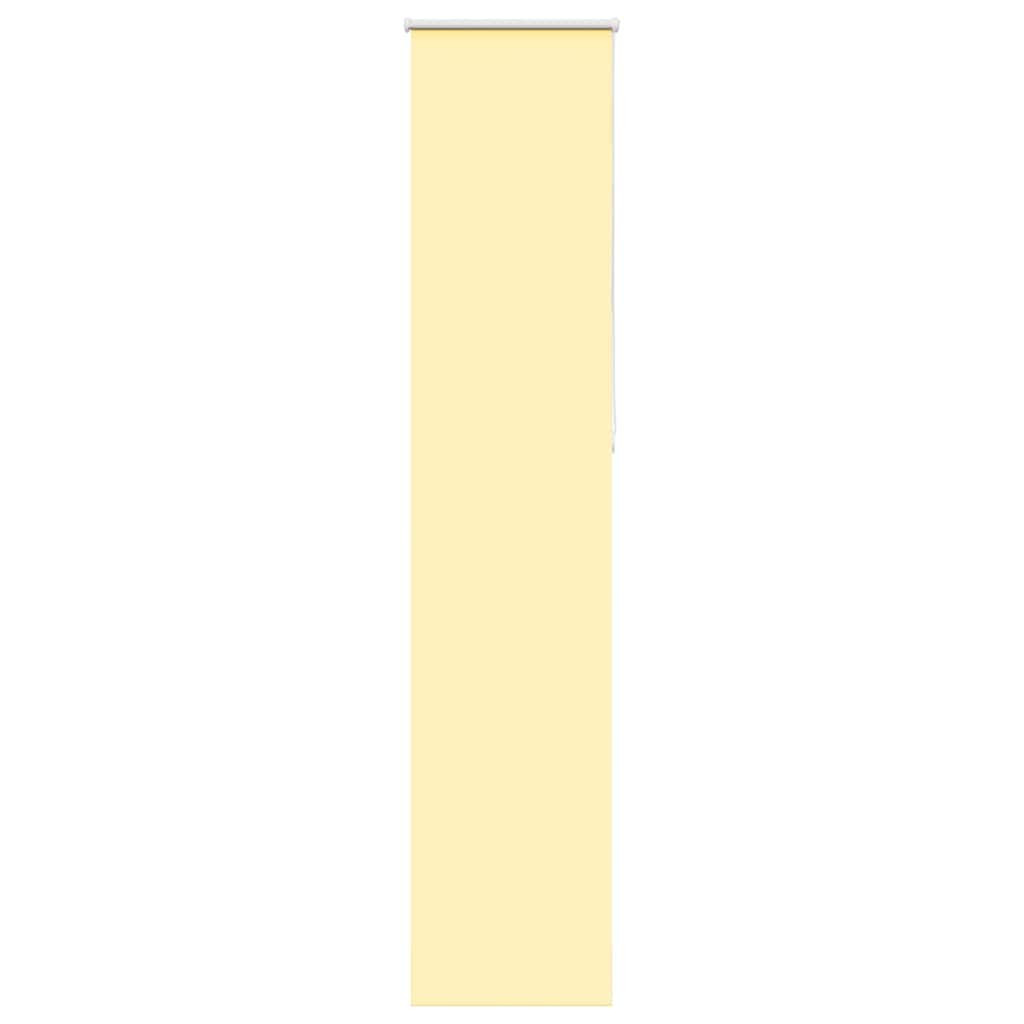 vidaXL Verdunkelungsrollo Gelb 40x230 cm Stoffbreite 35,7 cm Polyester