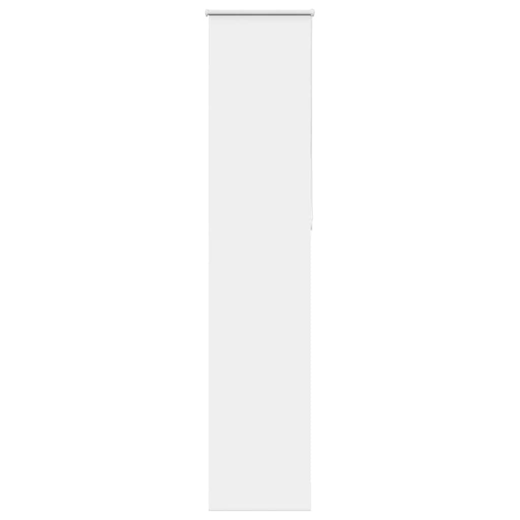 vidaXL Verdunkelungsrollo Weiß 55x210cm Stoffbreite 50,7 cm Polyester