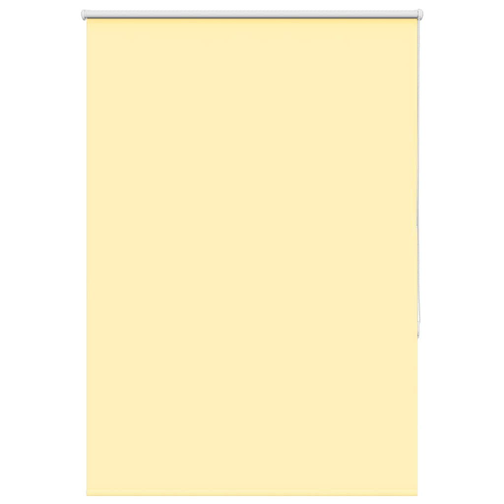vidaXL Verdunkelungsrollo Gelb 90x150 cm Stoffbreite 85,7 cm Polyester