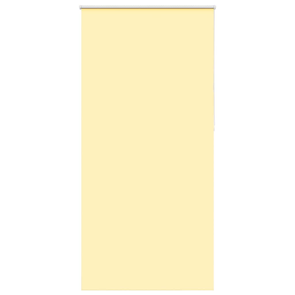 vidaXL Verdunkelungsrollo Gelb 115x230cm Stoffbreite 110,7cm Polyester