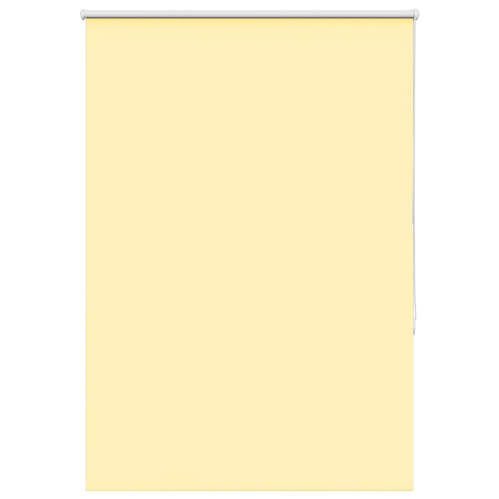 vidaXL Verdunkelungsrollo Gelb 90x175 cm Stoffbreite 85,7 cm Polyester