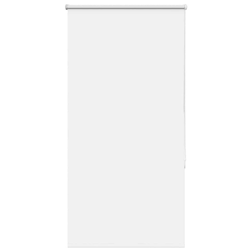 vidaXL Verdunkelungsrollo Weiß 75x130cm Stoffbreite 70,7 cm Polyester