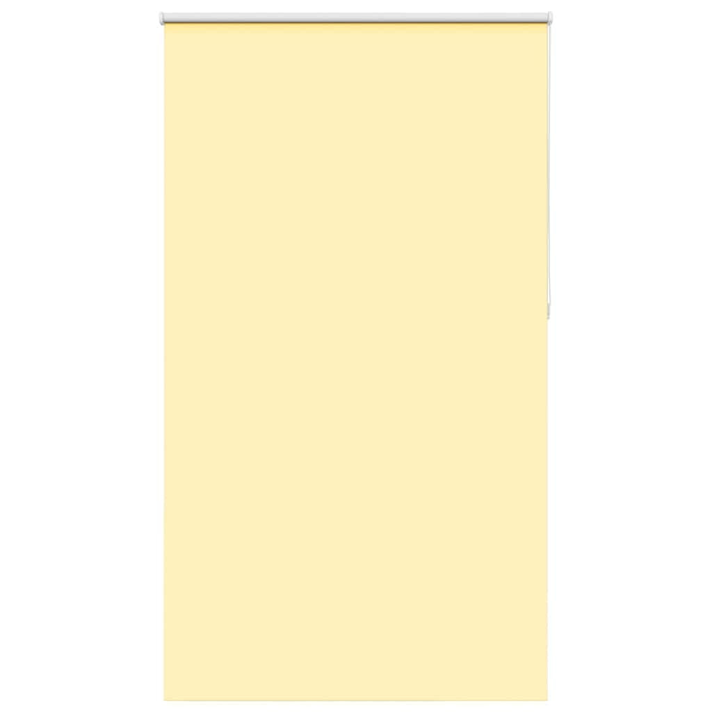 vidaXL Verdunkelungsrollo Gelb 135x210cm Stoffbreite 131,6cm Polyester