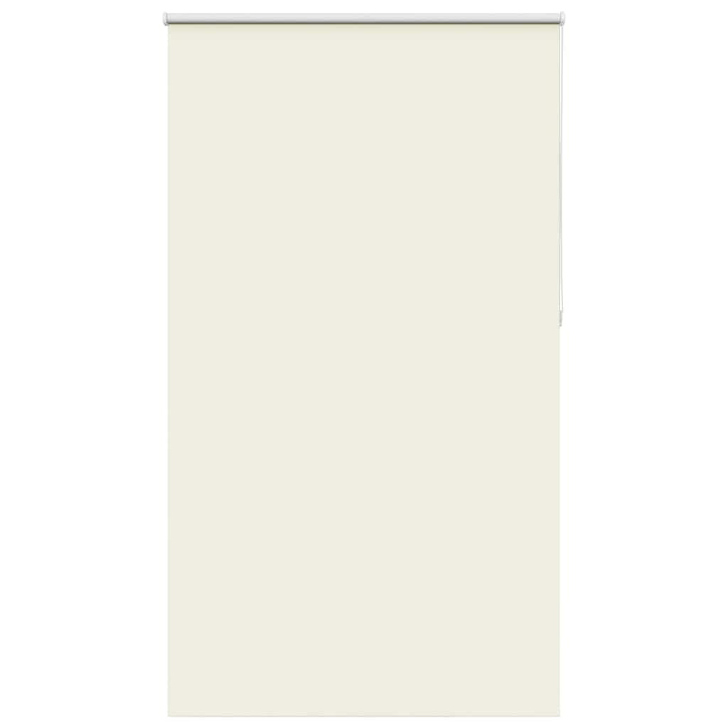 vidaXL Verdunkelungsrollo Cremeweiß 120x210cm Stoffbreite 116,6cm