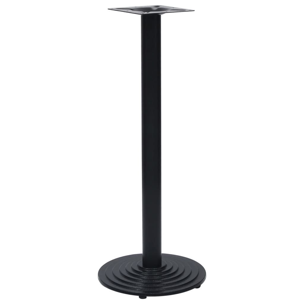 vidaXL Bistrotisch-Gestell Schwarz Ø43x107 cm Gusseisen