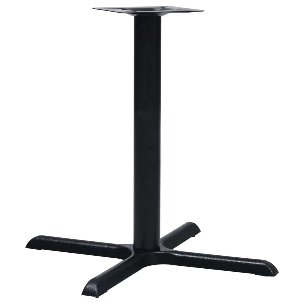 vidaXL Bistrotisch-Gestell Schwarz 76x76x72 cm Gusseisen