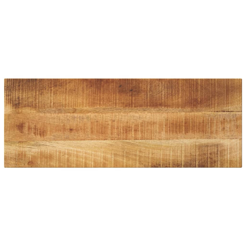 vidaXL Tischplatte 70x30x2,5 cm Rechteckig Raues Massivholz Mango