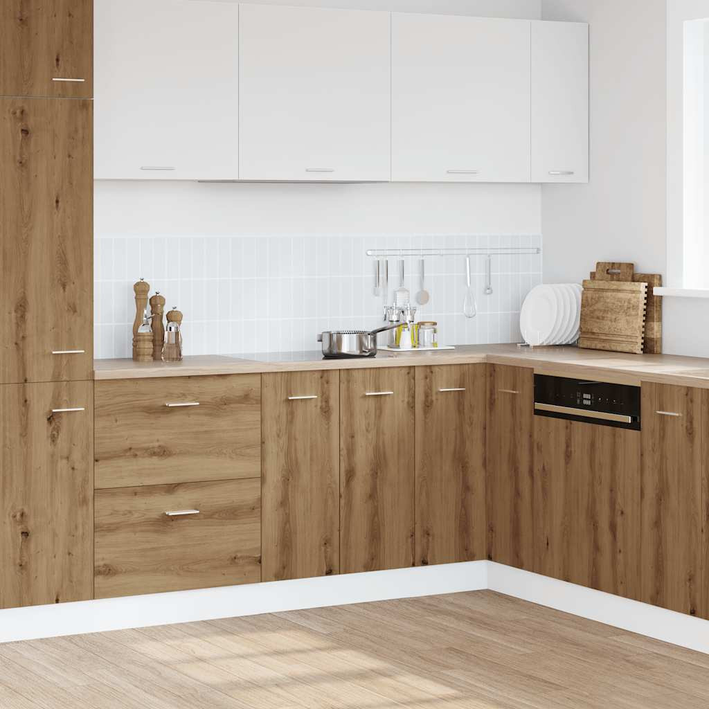 vidaXL Unterschrank Lyon Artisan-Eiche 60x46x81,5 cm Holzwerkstoff