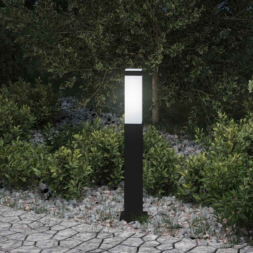vidaXL Pollerleuchte 50 cm Schwarz IP44