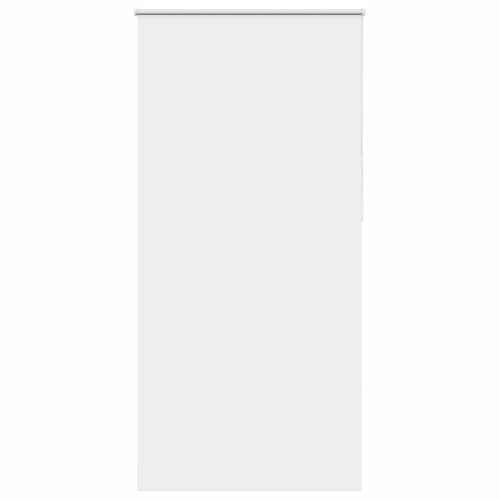 vidaXL Verdunkelungsrollo Weiß 90x210cm Stoffbreite 85,7 cm Polyester