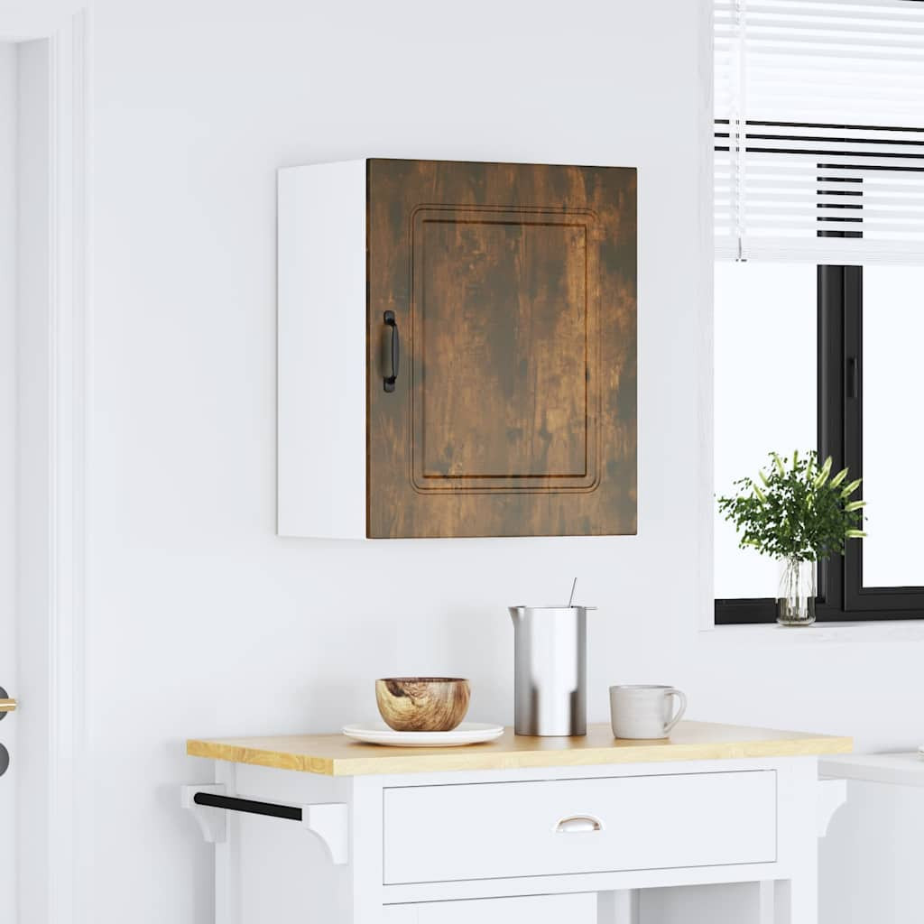 vidaXL Küchen-Hängeschrank Kalmar Räuchereiche Holzwerkstoff