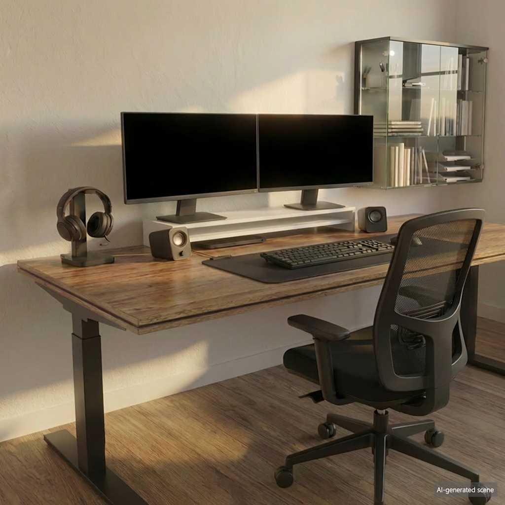 vidaXL Monitorständer Weiß 100x24x13 cm Holzwerkstoff
