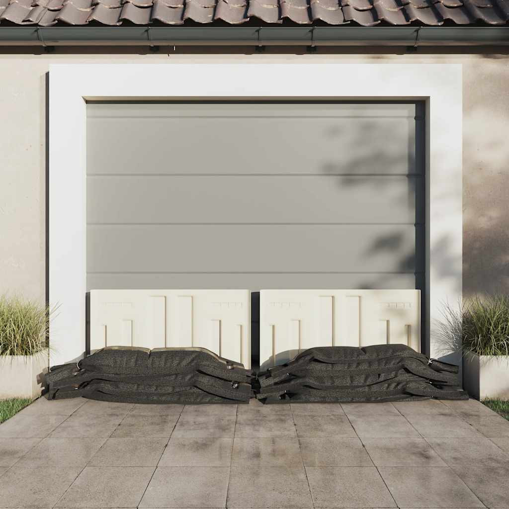 vidaXL Sandsäcke 10 Stk. Dunkelgrün 103 x 25 cm HDPE