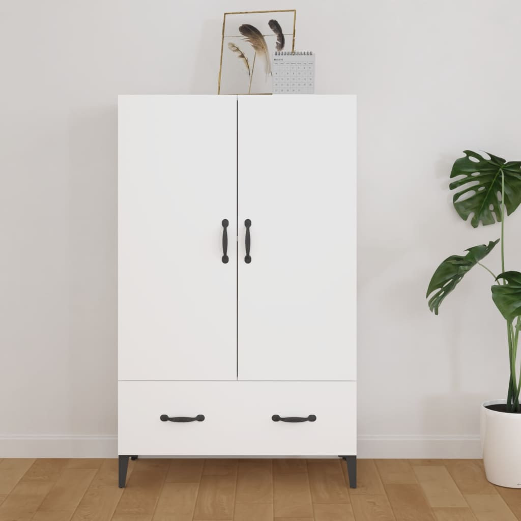 vidaXL Highboard Weiß 70x31x115 cm Holzwerkstoff
